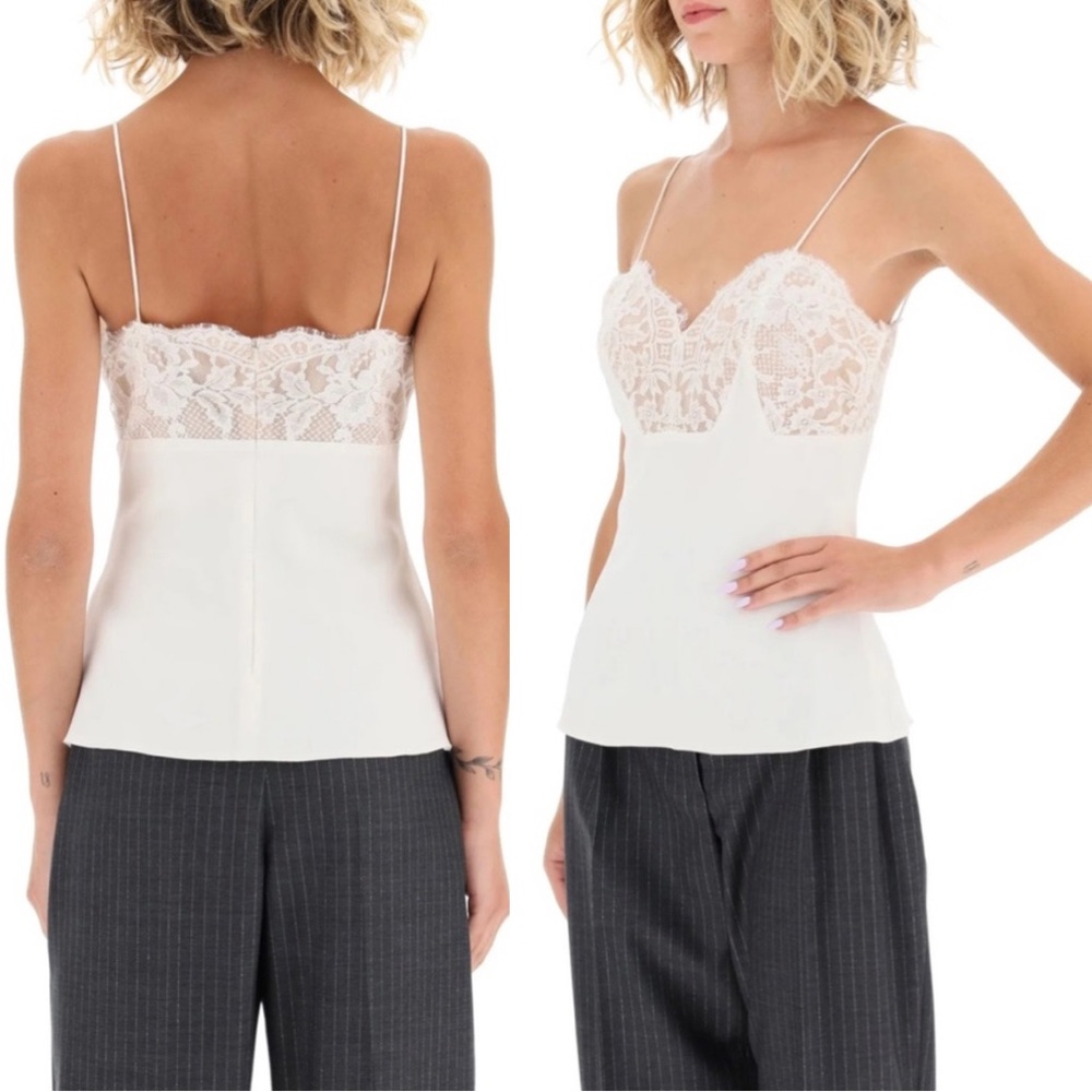 Alexander McQueen Lace Camisole Top